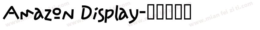 Amazon Display字体转换